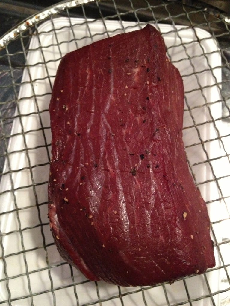 牛モモの燻製