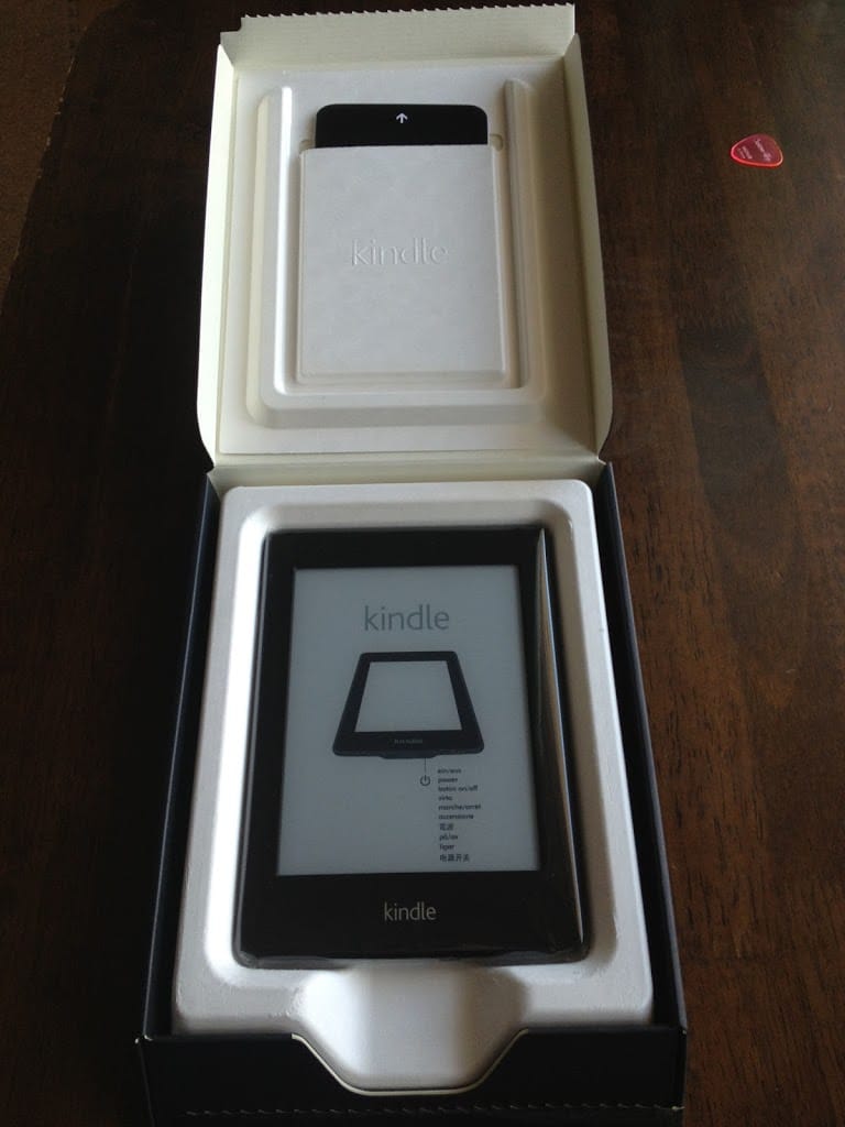 kndleが来た! kndle paperwhite 3GS