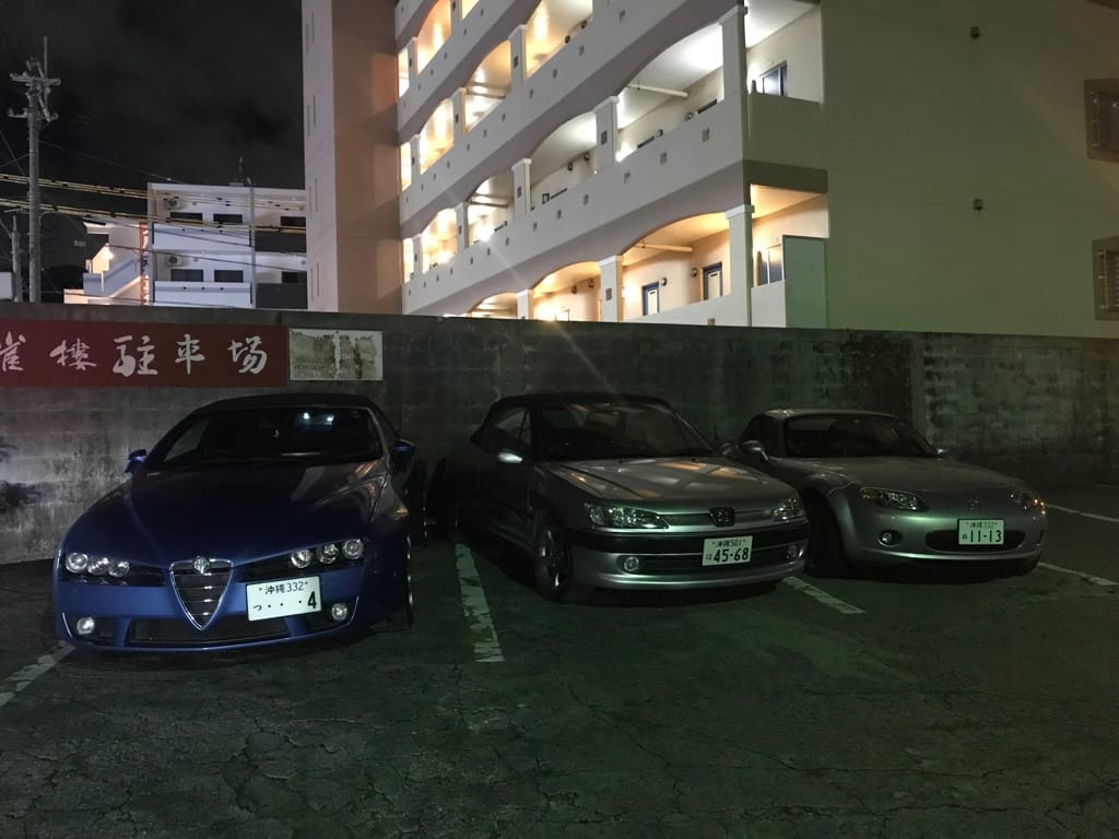 新生306カブリオレとクルマのオフ会