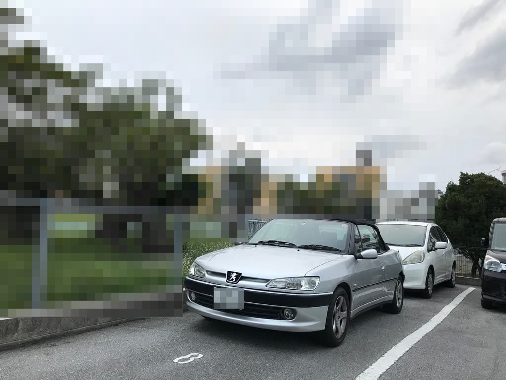 友達にプジョー306カブリオレ(以前の愛車)を借りたよ