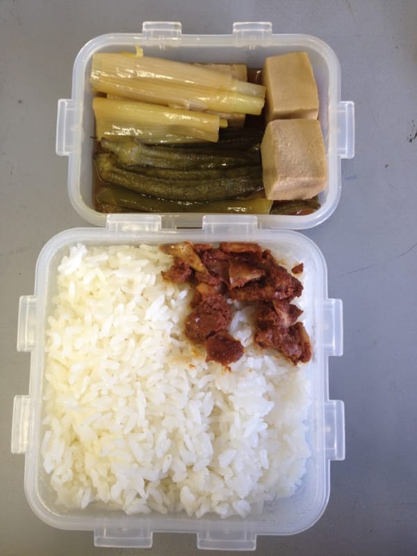 今日のお弁当
