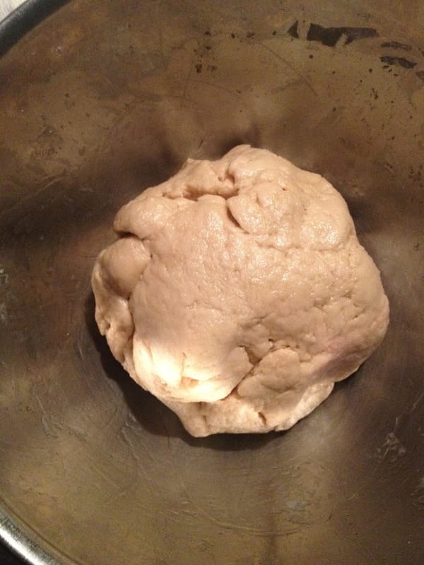 肉まん　皮から作ったよー