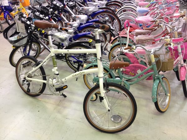 自転車が到着した!!!（喜）