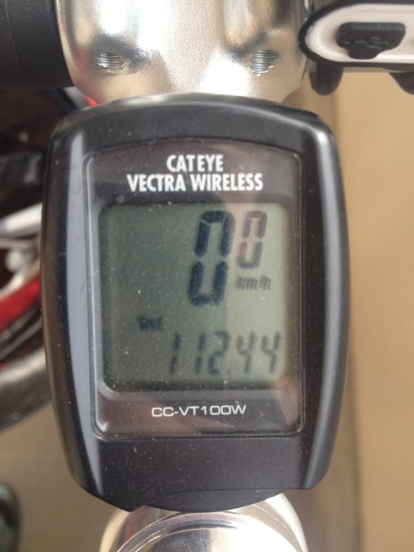 58号ー名護ー山越えー329号　112km　補給の検証