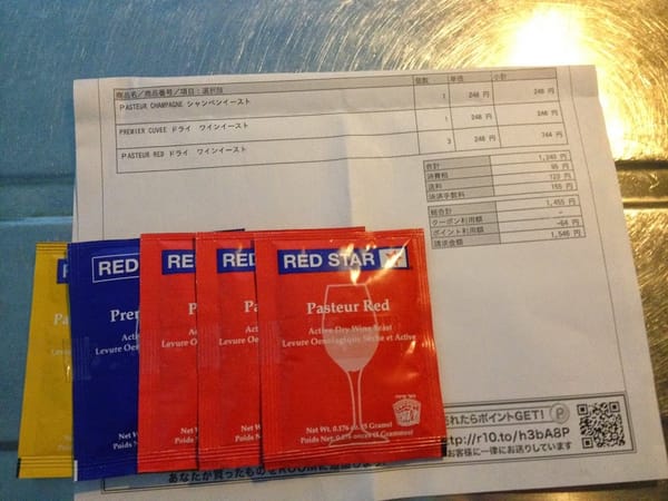 （改題）自家製発酵ブドウジュース