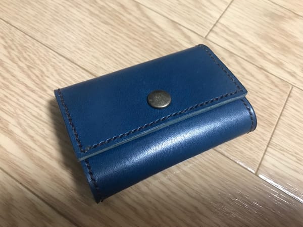 NCロドの革キーケースを作ったよ！