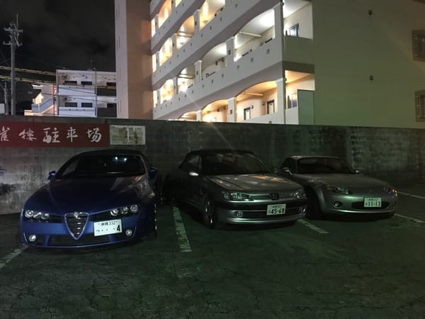 新生３０６カブリオレとクルマのオフ会