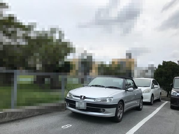 友達にプジョー306カブリオレ（以前の愛車）を借りたよ