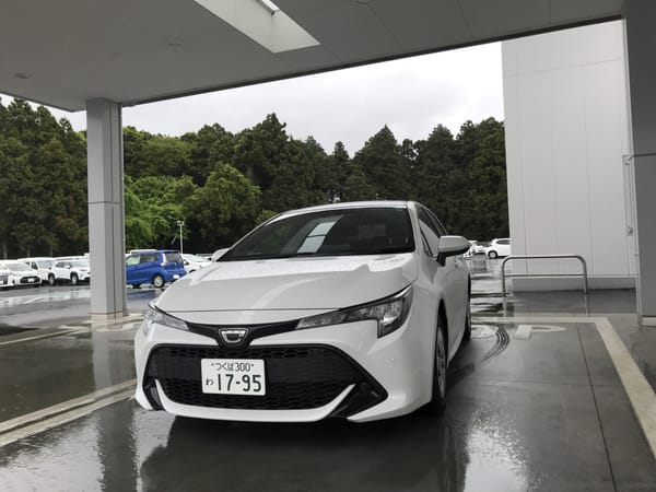 カローラスポーツを3泊4日レンタカー借りて目が覚めた