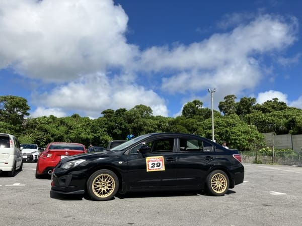 インプレッサG4（GJ3：AWD/5MT）でジムカーナ（2024年07月29日）